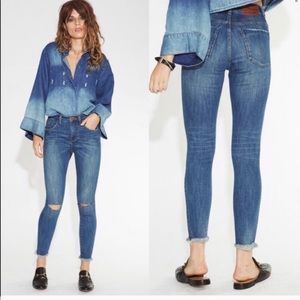 One Teaspoon High Waisted Freebird II Skinny Jeans